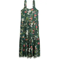 Superdry Vestito Lungo Senza Maniche Woven Tiered