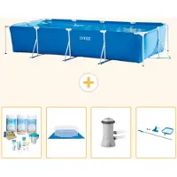 Intex Piscina fuori terra rettangolare - 450x220x84 cm - 5 pezzi - Modello S20847