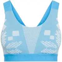 Kari Traa Women's Faith Bra Intimo lana merinos Donna (L, blu)