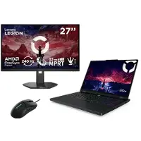 Lenovo Legion Pro 5 16 + Legion 27-10 Monitor & Legion Mouse Processore AMD Ryzen 9 8940HX 2,4 GHz fino a 5,3 GHz, Windows 11 Home 64, 1 TB SSD M.2 2242 PCIe Gen4 TLC - LEGIONBUNDLEIT03