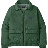 Patagonia Sisar Down Jacket Giacca in piumino Uomo (M, verde/olivia)