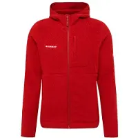 Mammut Falera Pro Midlayer Hooded Jacket Giacca in pile Uomo (L, rosso)