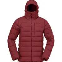 Norrøna Femund Down700 Zip Hood Giacca in piumino Uomo (M, rosso)