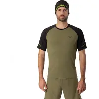 Dynafit Alpine Pro S/S Tee Maglia da corsa Uomo (54 - Xxl, marrone)