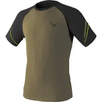 Dynafit Alpine Pro S/S Tee Maglia da corsa Uomo (48 - M, marrone)
