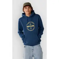 Rip Curl Staple Hood Felpa con cappuccio Uomo (S, blu)