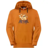 Picture Cheasy Hoodie Felpa con cappuccio Uomo (XL, arancione)