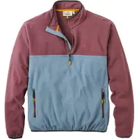 Passenger - Pile con mezza cerniera in Polartec - Set Off Polartec 1/4 Zip Fleece Brambleberry Stormy Blue per Uomo in Poliestere Riciclato - Taglia L