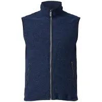Ivanhoe Kurre Vest Gilet in lana merino Uomo (3XL, blu)