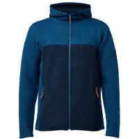 Ivanhoe Ron Hood Felpa di merino con cappuccio Uomo (XL, blu)