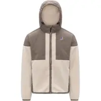 K-way Samson 4.0 Orsetto Giacca in pile Uomo (M, beige)