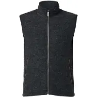 Ivanhoe Kurre Vest Gilet in lana merino Uomo (M, nero)