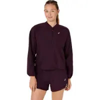 Asics Women's Nagino Run Adjustable Jacket Giacca da corsa Donna (M, lilla)