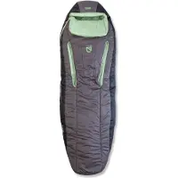 Nemo - Sacco a pelo 2 stagioni - Forte Womens 35 Plum Gray/Celadon Green per Donne - Taglia Regular - Grigio