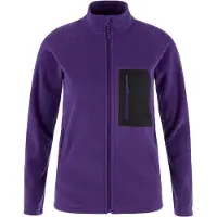 Fjällräven Women's Kaipak Fleece Giacca in pile Donna (XS, lilla)