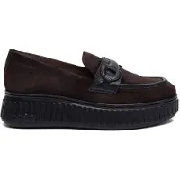 Wonders per donna. A-5203 Scarpe A-5203 marrone (37), 1 a 3 cm, Crosta, Nessuno, Casual