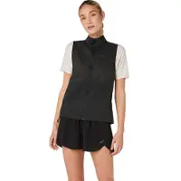 Asics Women's Metarun Packable Gilet Gilet da corsa Donna (M, nero)
