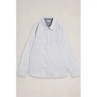 White Stuff Diamond Squiggle Printed Shirt White Print Taglia: M | Camicie Casual Outlet | Uomo | Bianco