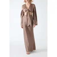 Guess Marciano GUESS Monica Ls Top Buff Taupe Taglia: 44 | Maglie a manica lunga Outlet | Donna | Nero