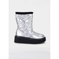 Moschino Boots Silver Taglia: 37 | Stivali Outlet | Donna | Grigio