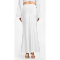 Guess Marciano GUESS Monica Long Skirt White Peaks Taglia: 42 | Maxi gonne Outlet | Donna | Bianco