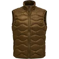 Peak Performance Helium Down Vest Gilet in piumino Uomo (XL, marrone)