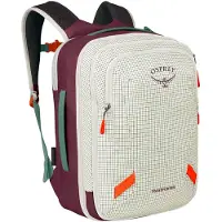Osprey - Zaino da viaggio - Transporter Travel Pack 26+6 Mystery White in Nylon - Bianco
