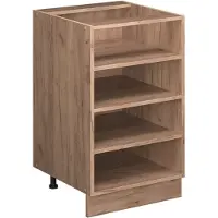 Vicco Scaffale da cucina Fame-Line Rovere dorato 50 cm senza piano di lavoro, Model 62726