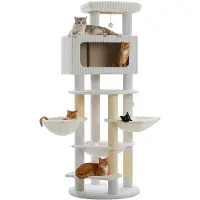 OEM Katzenbaum, appartamento spazioso, struttura robusta, AMT0361BG, XXL