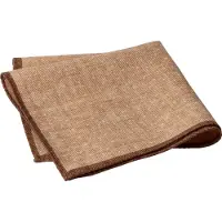 Hackett London per uomo. HM0100061 Fazzoletto da taschino Wool Mayf Dot marrone (OSFA), Casual, Lana, Classico