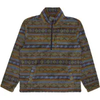 Billabong - Polaire demi-zippée à col montant - Boundary Mock Neck Raven per Uomo - Taglia S - Kaki