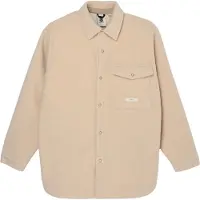 Element - Camicia in pile - Sefton Overshirt W Oat Milk per Donne in Poliestere Riciclato - Taglia S - Beige