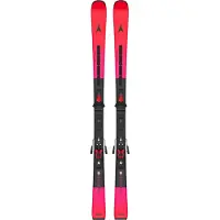 Atomic - Pack skis de piste - Redster S7 Rvsk L + Mi 12 GW 2027 in Legno - Taglia 162 cm - rosso