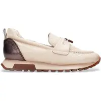 Hispanitas per donna. PHI265164 Scarpe di pelle Oregon beige (39), 1 a 3 cm, Nessuno, Casual