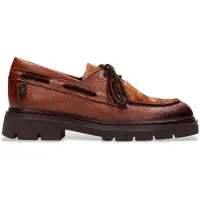 Hispanitas per donna. BHI265185 Scarpe di pelle Newyork marrone (41), 1 a 3 cm, Nessuno, Casual