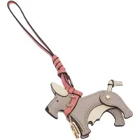 Furla per donna. WK00618-ACO000 Portachiavi Allegra Schnauzer grigio (OSFA), Casual, Pelle