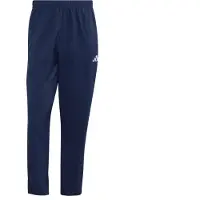 Adidas Pantaloni sportivi 'Essentials Small Logo Stanford Lite Woven Tapered Open Hem' blu scuro