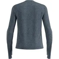 Odlo X-Alp Pw 115 T-Shirt Crew Neck L/S Maglia da corsa Uomo (S, blu)
