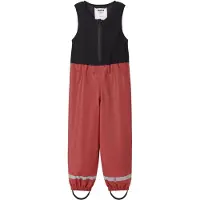 Reima Kid's Loiske Pantaloni antipioggia Bambini (128, rosso)