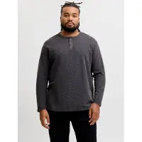 Jack & Jones Plus Size Maglietta A Manica Lunga Semplice