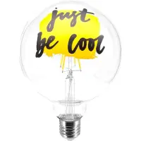 Creative Cables Lampadina Led Globo Tattoo Just Be Cool G125 4.5w 470lm E27 2700k Dim