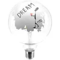 Creative Cables Lampadina Led Globo Tattoo Dream G125 4.5w 470lm E27 2700k Dim