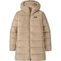 Patagonia - Parka isolante et déperlante - W's Fitz Roy Down Parka Pumice per Donne in Nylon - Taglia S - Grigio