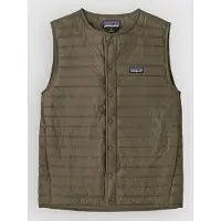 Patagonia LW Down Sweater Vest Gilet in piumino Uomo (XXL, marrone)