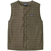 Patagonia LW Down Sweater Vest Gilet in piumino Uomo (XL, marrone)