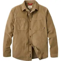 Passenger - Camicia leggera in velluto a coste - Backcountry Cord Light Shirt 2.0 Dusty Olive per Uomo - Taglia XL - Kaki