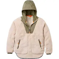 Passenger - Pile casual in sherpa - Beaumont Sherpa Hooded Fleece W Vintage White per Donne in Poliestere Riciclato - Taglia XS - Kaki