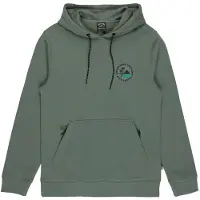 Billabong Compass Pullover Felpa con cappuccio Uomo (XXL, olivia)