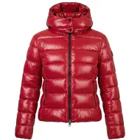Save the Duck per donna. D31470W-LOVE23 Giacca imbottita Cosmary rossa (M/L), Casual, Sostenibile, Nylon riciclato