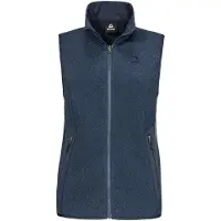 Schöffel Women's Circ Fleece Vest Yew Gilet in pile Donna (36, blu)